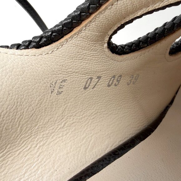 Dior Lace Up Heels Black Runway 2009 Fall Christian Dior High Heel Pumps - Picture 8 of 11